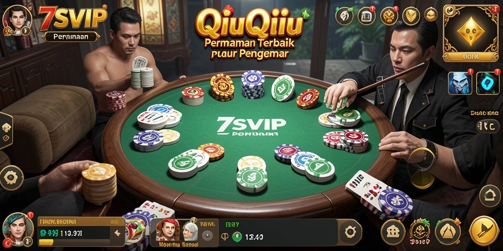 Tampilan gameplay QiuQiu yang menarik di 7SVIP.