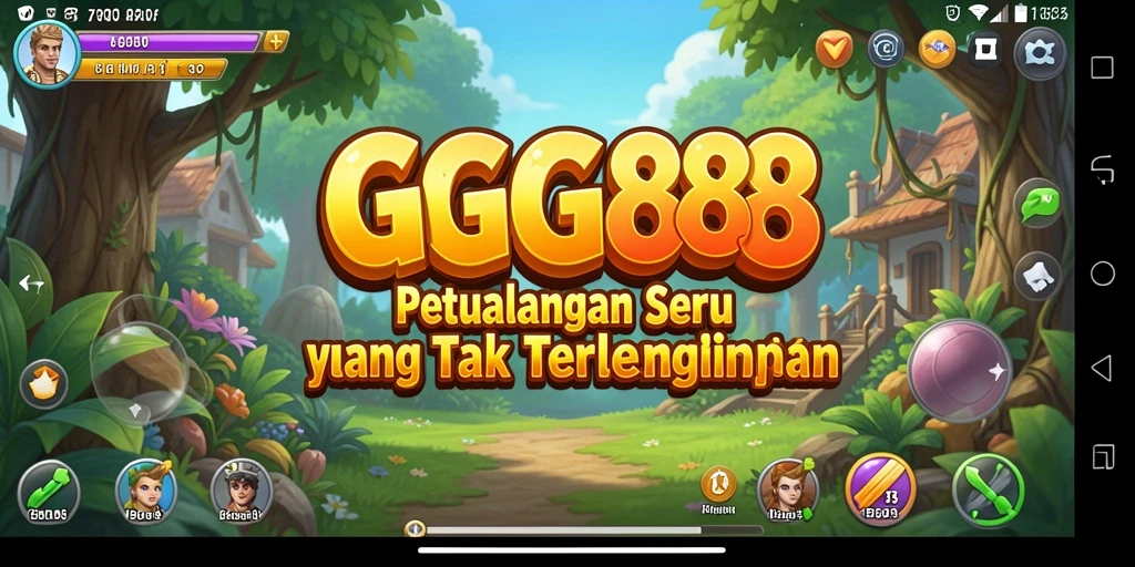 Tampilan gameplay GGG888 dengan petualangan yang menakjubkan.