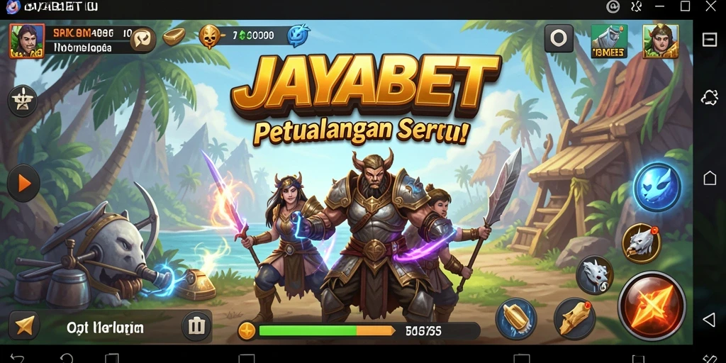 Tampilan gameplay seru JAYABET yang mengasyikkan dan penuh tantangan.