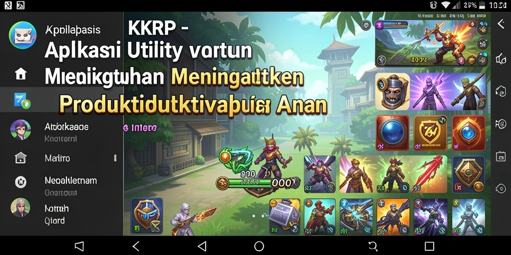 Tangkapan layar KKRP menampilkan antarmuka pengguna yang intuitif dan mudah dipahami.