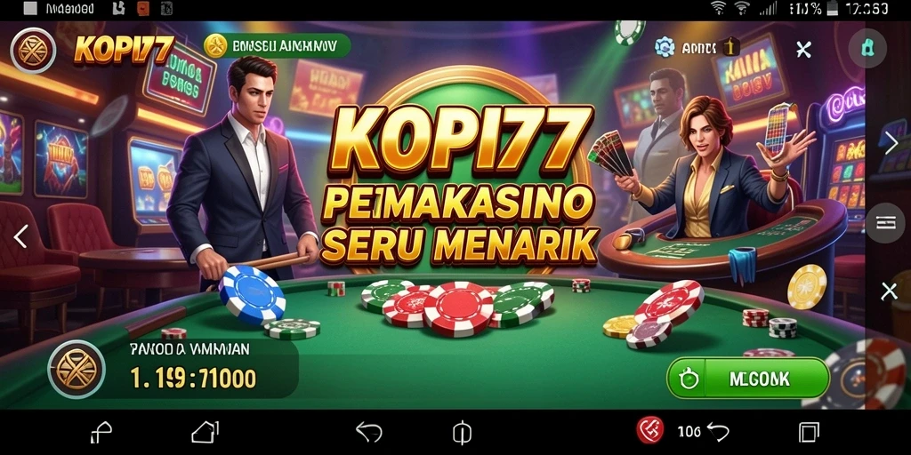Screenshot KOPI77 menampilkan gameplay kasino yang menarik.