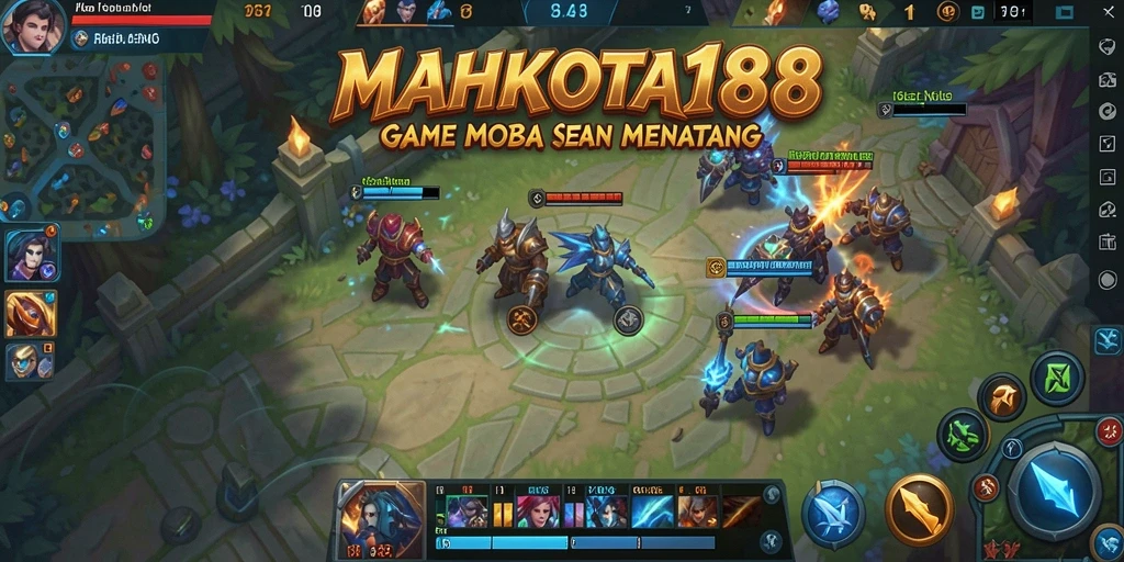Screenshot gameplay MOBA yang menarik di MAHKOTA188!