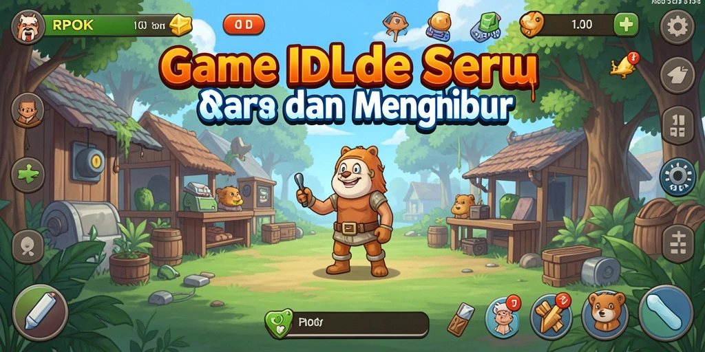 Tampilan gameplay RPOK yang menarik dalam mode Idle.
