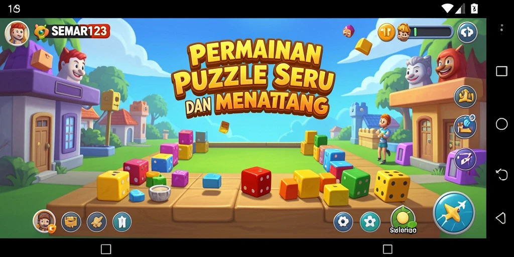Tampilan gameplay SEMAR123 yang seru dan menantang dalam permainan Puzzle.
