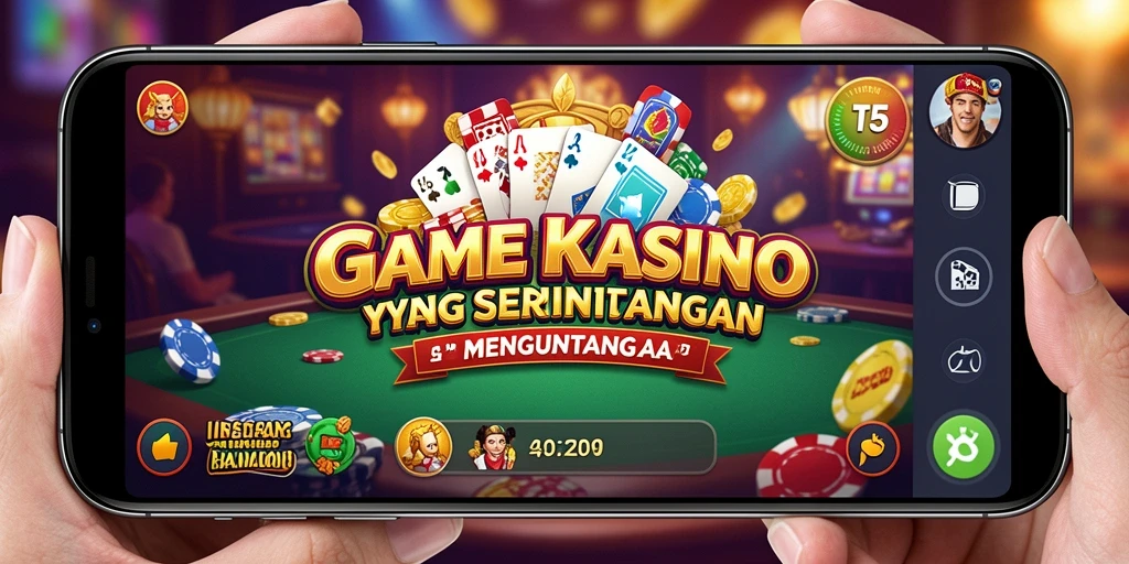 Tampilan menarik dari gameplay Kasino yang seru di T6.
