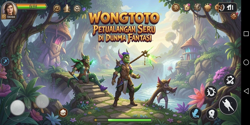 Screenshot gameplay <strong>WONGTOTO</strong> yang menampilkan momen petualangan seru.